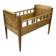 Antique children's bed from the 19th century.