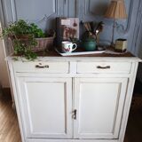 Parisian buffet in white wood