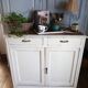 Parisian buffet in white wood