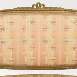 Gilded wooden living room in Louis XVI style