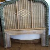 Headboard and bedside table