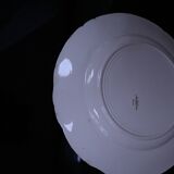 Grand Plat de service Ivoire Sarreguemines 34.5cm