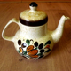 Vintage Boch La Louvière Corfou Collection 3-Piece Coffee Pot Bowl Jug Set