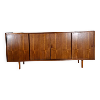 Vintage teak sideboard with sliding doors – Danish design