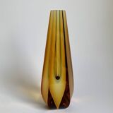 Glass Vase by P.Hlava for Exbor Czech, 1960s