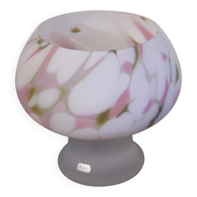 Coupe suedoise en verre de Kosta 1970