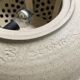 Rare Bente Jessen Ceramic Wall lamp for BJ Ceramics Denmark, ca 1970s.