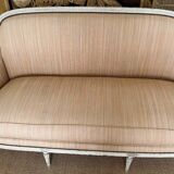 Louis XVI period sofa in lacquered wood