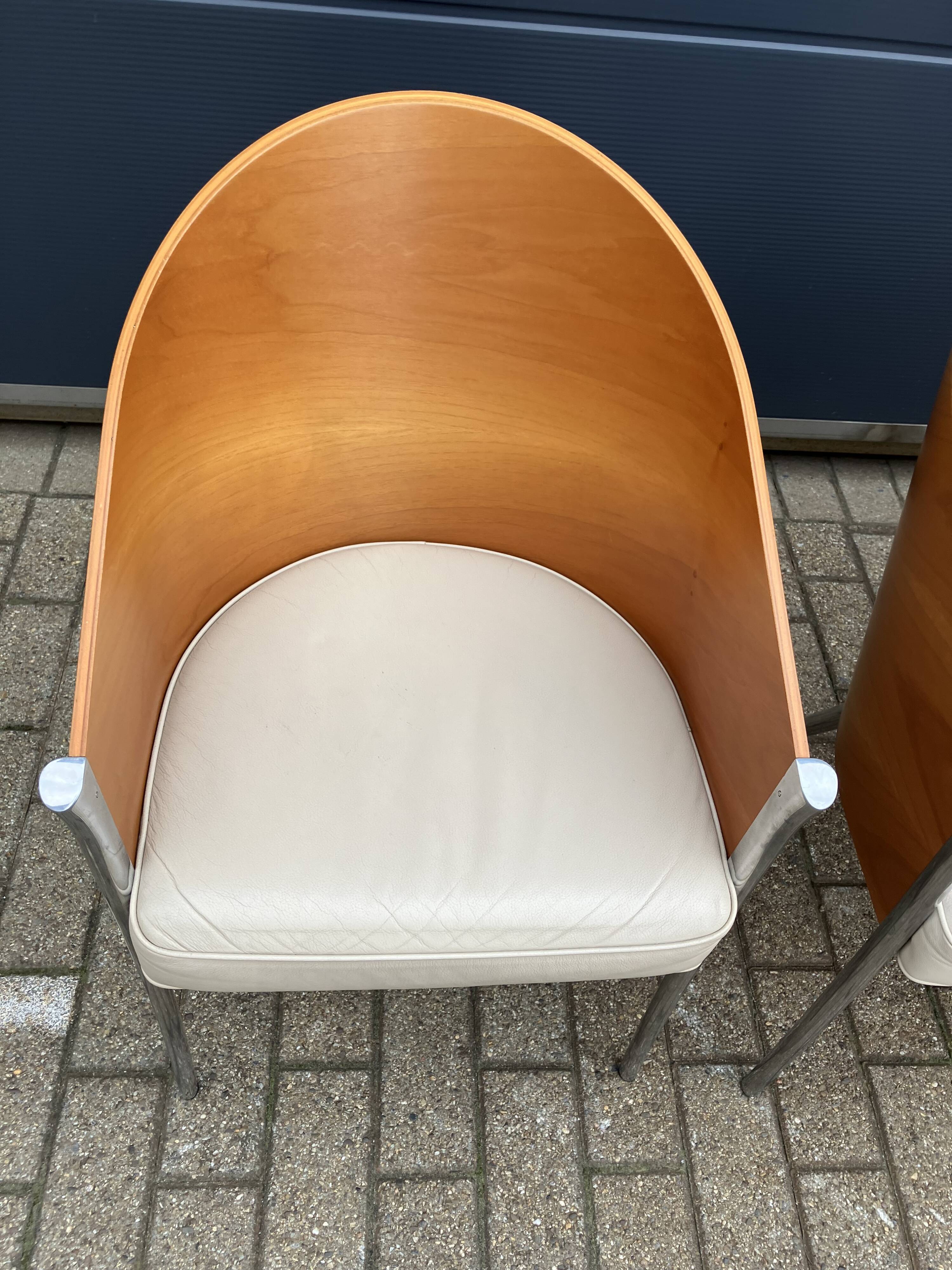 4x King Costes dining chairs, Philippe Starck, Aleph Driade