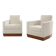 Paire de fauteuils D.I.M. René Joubert & Philippe 1930