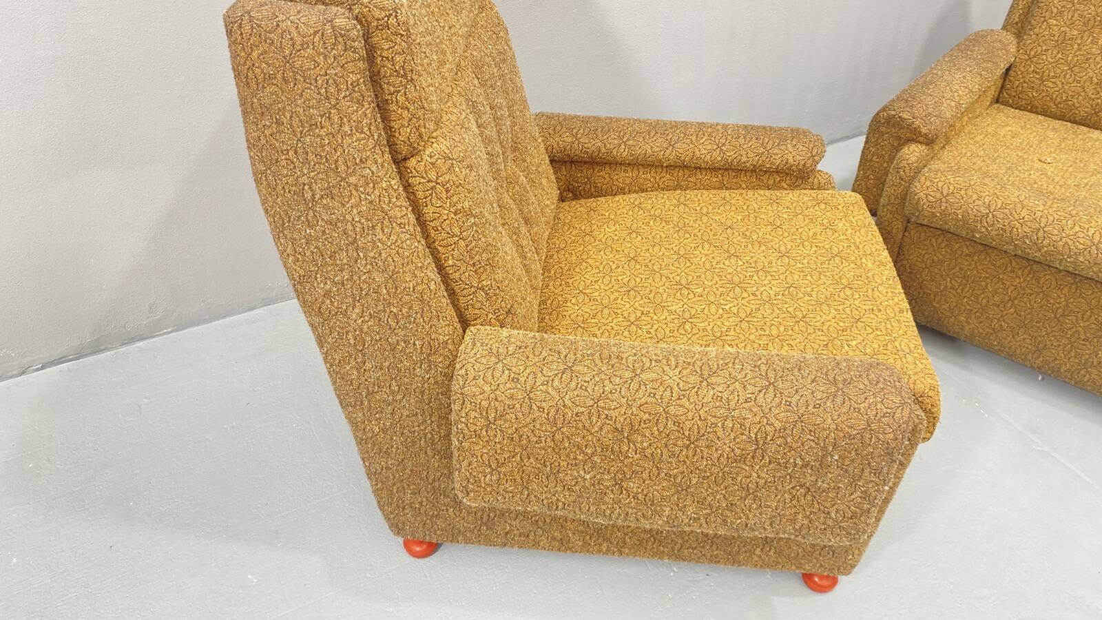 Eastern bloc Vintage armchairs, 1980´s, Czechoslovakia