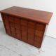 Vintage mahogany filing cabinet with drawers