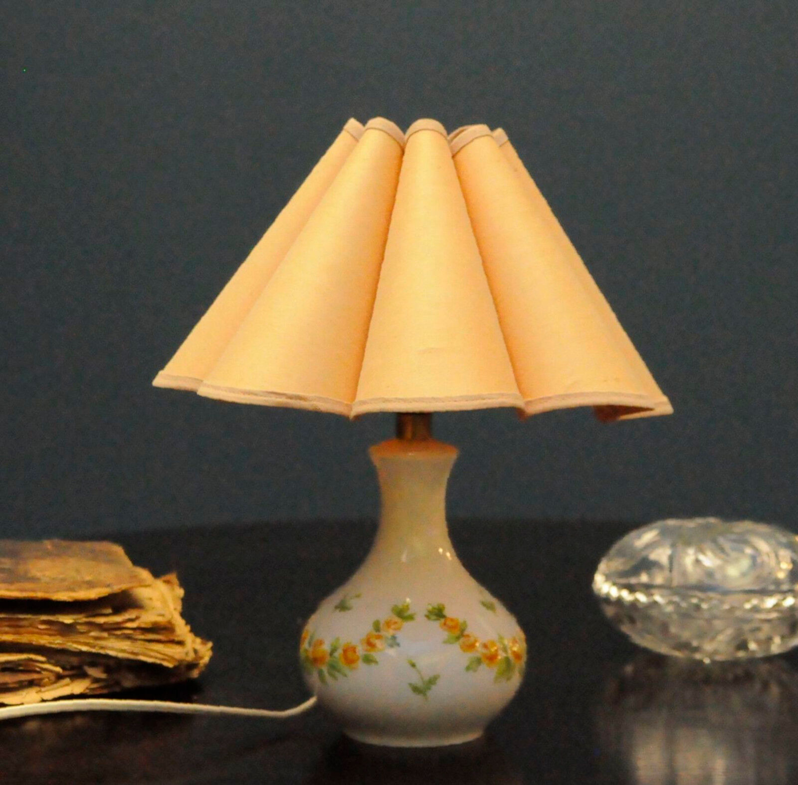 Danish porcelain lamp