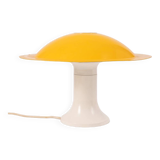 Vintage yellow table lamp from the 70s design by martinelli