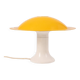 Vintage yellow table lamp from the 70s design by martinelli