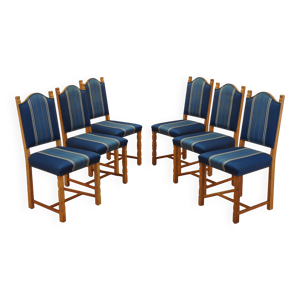 Ensemble de six chaises