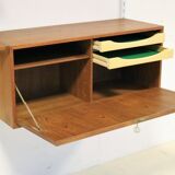 Vintage teak wall unit by Kai Kristiansen