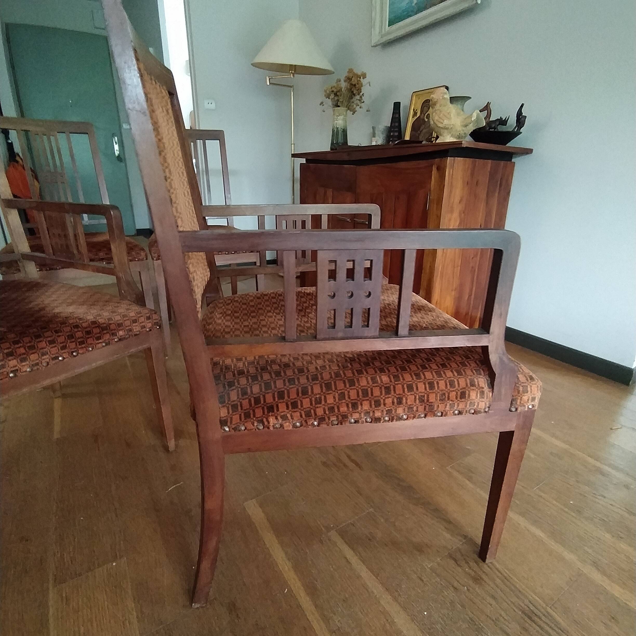 19th century Dutch teak colonial living room