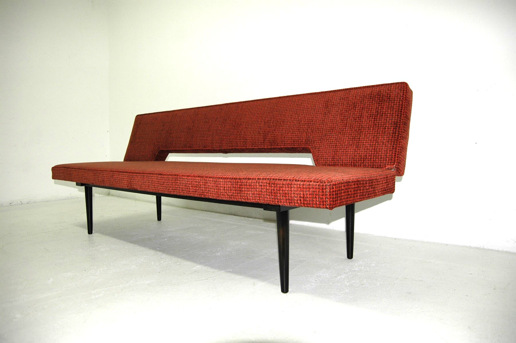 Midcentury Adjustable Sofa-Bench by Miroslav Navrátil, 1960s, Czechoslovakia