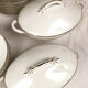 Large porcelain service of Limoges, stamp TL