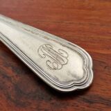 Christofle - Spatours model table fork in silver-plated metal