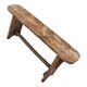 Rustic wooden bench