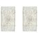 1 pair of large wall sconces by Kalmar, Austria, 1960s.
