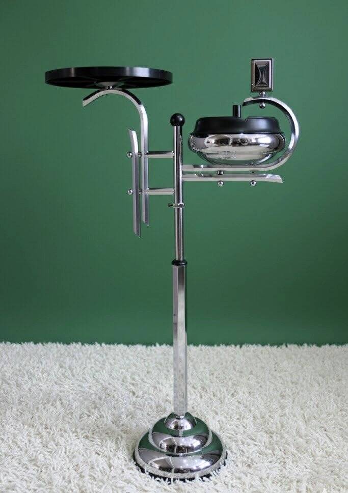 smoker's stand Art Deco by Demeyere