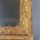 Ancien miroir doré Art nouveau 60x50 cm