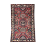 Large vintage Persian Zanjan carpet handmade