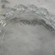 Cut glass bowl stamped France 11cm