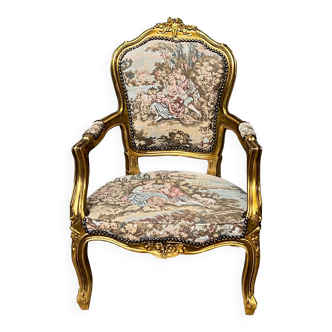 Fauteuil de style Louis XV