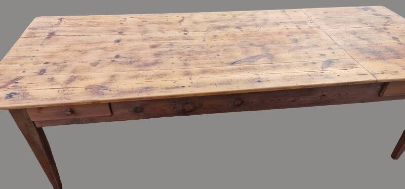 Table de ferme ancienne 270 cm