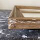 Miroir doré rectangle H53,5 X L46cm