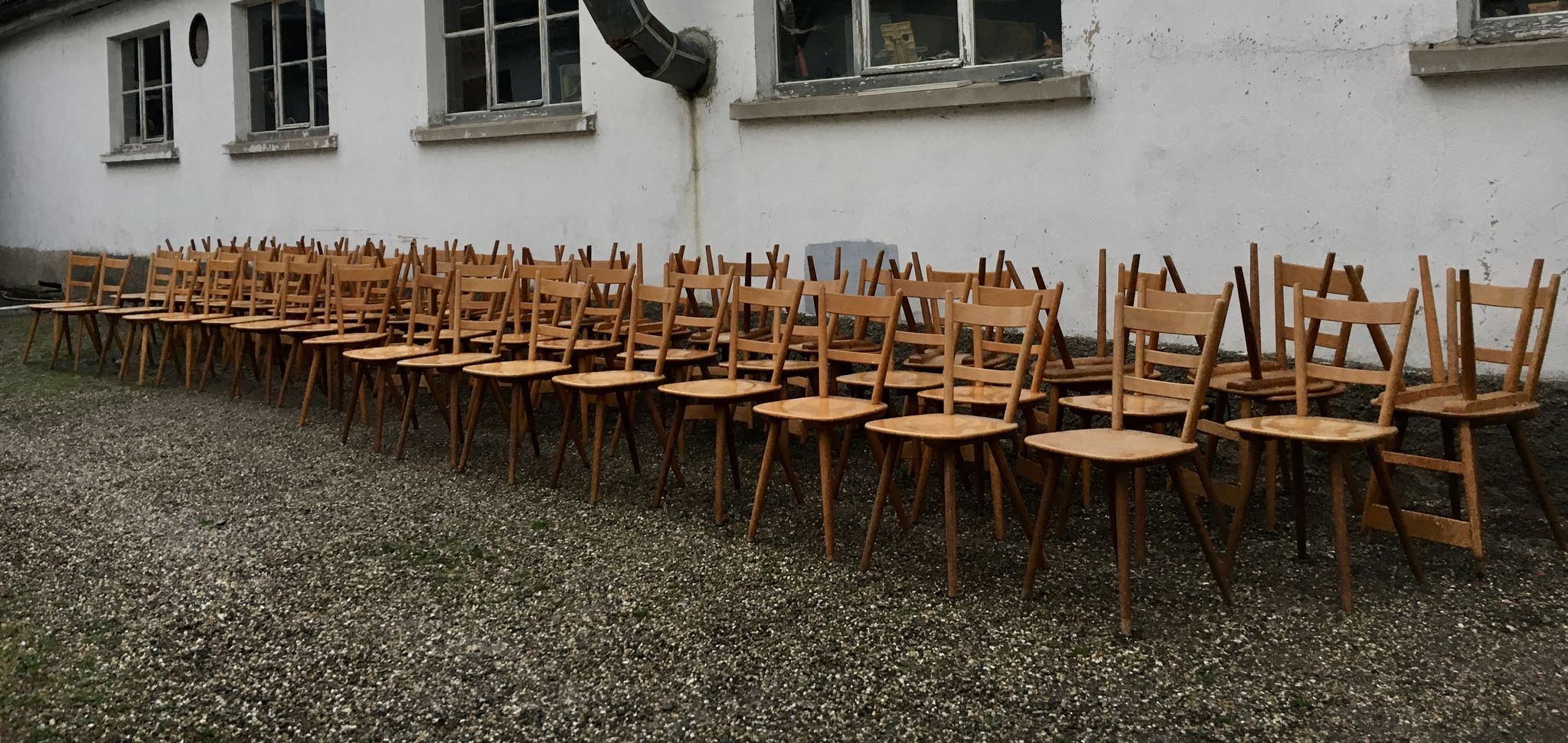 Chair of 50 chairs bistro 1960