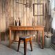 Vintage oak desk from the 1950s (renovated)