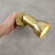 Mid-Century Italian Brass Wall Reflector Lamp, 1960s