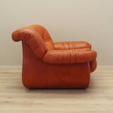 Lounge chair, Italian design, 1970s, manufacturer: PelleRossi