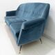Gigi Radice Mid-Century Modern Italian Sofa for Minotti, 1950s