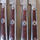 Art Deco style knives.
