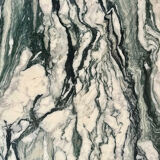 Octagonal marble coffee table