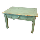 Mini farmhouse table - Children's desk / Side table