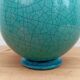 Art Deco cracked ceramic lamp from the 1930s