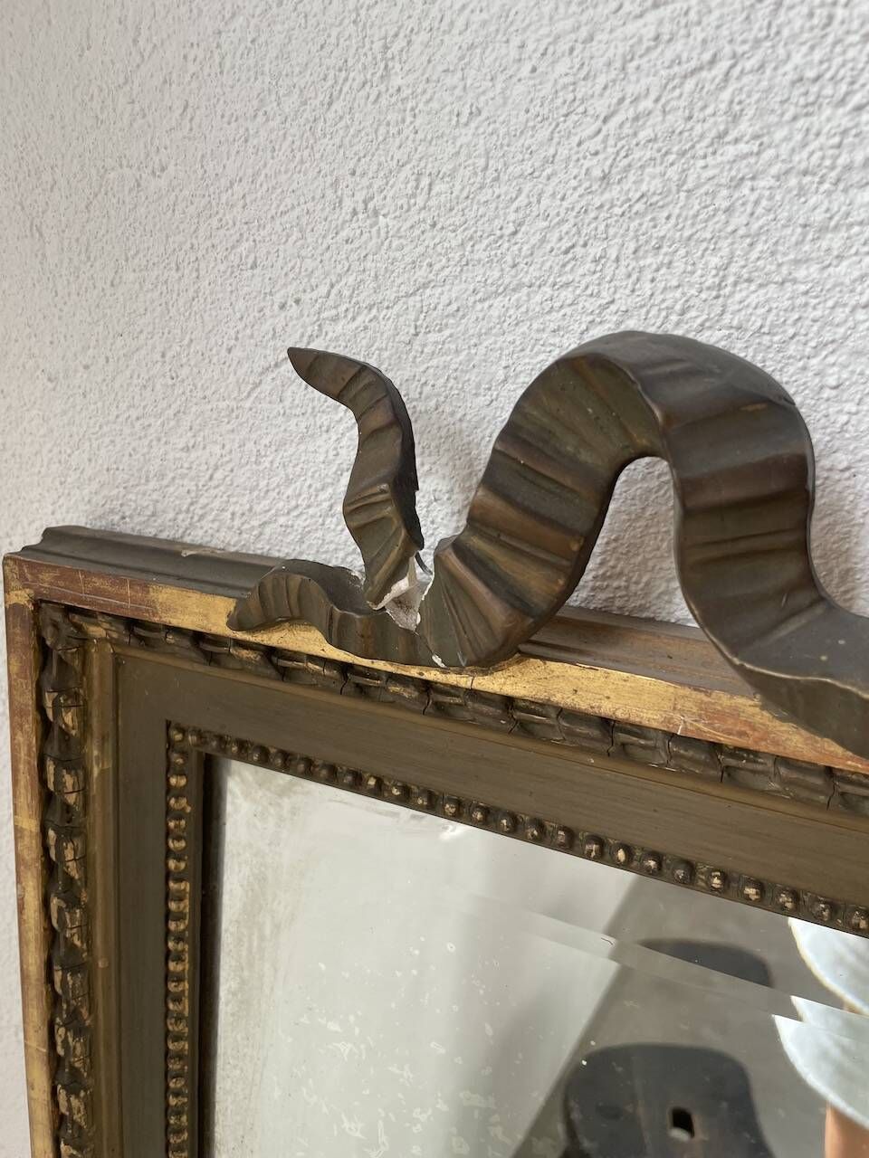 Miroir 1900 à rubans