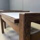 Belgian coffee table set in wenge by Beaufort, 1960s
