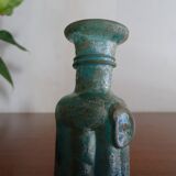 Miniature vase Scavo Seguso Vetri d'Arte iridescent glass Murano 1950