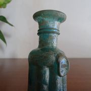 Miniature vase Scavo Seguso Vetri d'Arte iridescent glass Murano 1950
