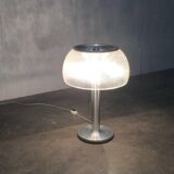 Swiss mid-century space age mushroom floor lamp by Temde, 1960s.