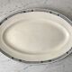 Flat oval Iron Earth Salins late nineteenth
