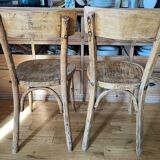 Pair of bistro chairs